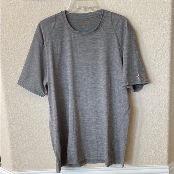 Tommie Cooper Gray Short Sleeve Tee with Classic Crew Neck XL - Picture 2 of 7